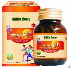 Aksuvit 30  90 Tablets For A Full Of Energy And Dynamism Aksuvit Natural Food Supplement 750 Mg