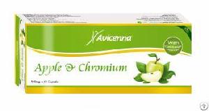 Apple Chromium Softgel Natural Herbal Health Capsule 550 Mg X 60 Softgels