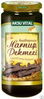 carob molasses 640 gr mason jar