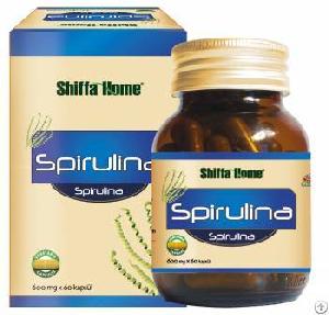 Spirulina Natural Herbal Capsule To Stay Slim And Strong 600 Mg X 60