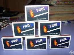 wax safety matches