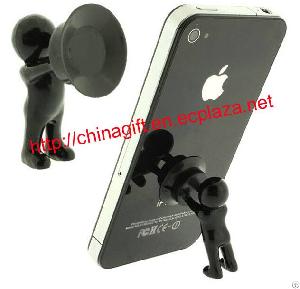 3d man phone stand