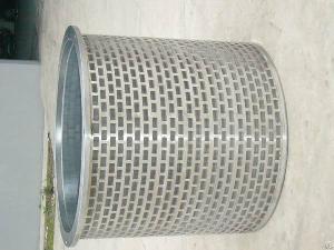 Electron Beam Perforated Hole Screen Basket