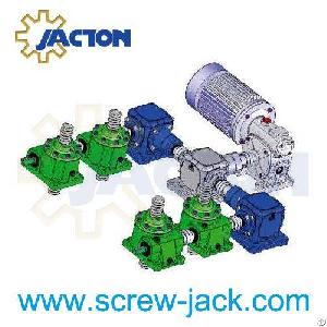 We Are Spindle Gearboxes And Gear Screw Jack Systems, Complete Worm Gear Screw Jack System Suppliers