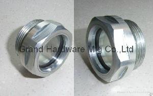 aluminum oil level sight glass