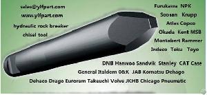 Hydraulic Breaker Chisel Tool Moil Point Blunt Wedge Furukawa Rammer Npk Montabert Msb Soosan