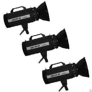 New 100wa Daylight Led Studio 3-light Kit Pro Led 100wa-56 Video Lighting