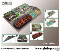 New Designed Amusement Soft Playground, Amusement Maze, Children Play Area