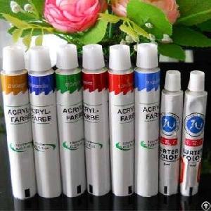 aluminum tube pigment cream