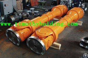 Cardan Shaft Couplings For Paper Machines , Roller Conveyor