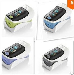 Finger Tip Pulse Oximeter, Oled Screen 4 Colors For Choice