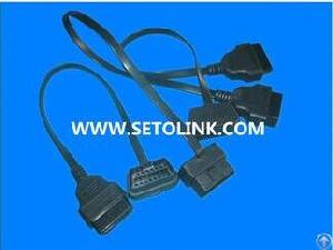 Flat Obd J1962 Cable Male To Female