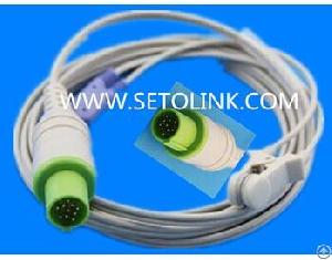 Hellige 10 Pin Round Ear Clip Spo2 / Sao2 Sensor