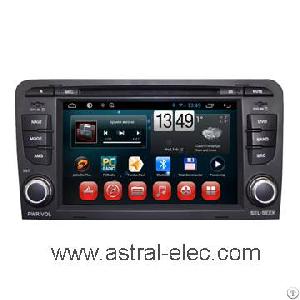 China Factory Best Audi A3 In Dash Car Media Dvd Gps Navigation Android System