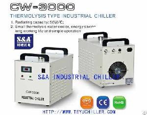 80watt co2 laser cutter water chiller