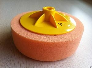 Sponge With Yellow Plate