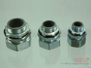 steel straight connector