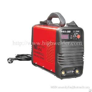 Inverter Mosfet Dc Mma Welder, Arc Welding Machine Mma-250dis-b22 With Digital Display