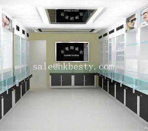 Glasses Shop Display Showcase