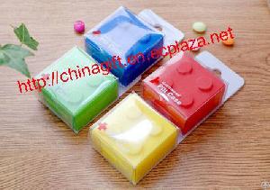 Building Block Style Pill Box Pill Medicine Case