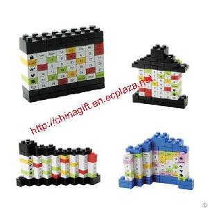 Diy Lego Puzzle Block Calendar