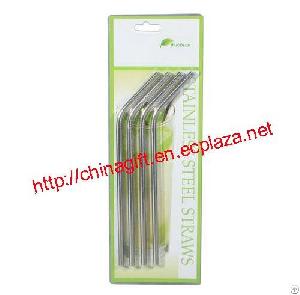 Stainless Steel Drinking Straws Pack Of 4