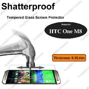 9h Oleophobic Coating Premium Tempered Glass Screen Protector For Htc One M8