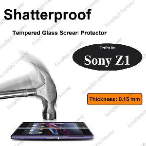 fashion jiizii glass anti explosion tempered screen protector film sony l39h xperia z1