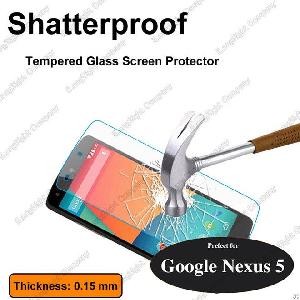 oleophobic coating 9h hardness glass screen protector nexus 5