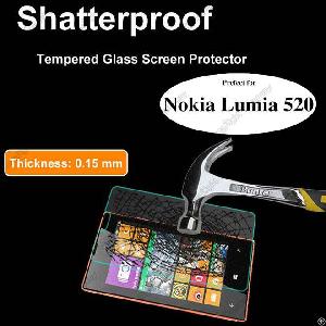 premium tempered glass screen protector nokia lumia 520