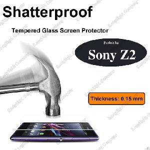 Wholesale Price 98% Transparents Tempered Glass Screen Protector Sony Z2