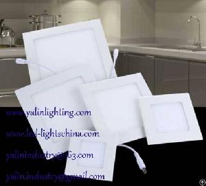 Square Led Panel Downlight, Super Slim Smd Ceiling Down Light