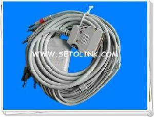 Mortara Ecg Cable Ekg Cable 12 Leadwires Banana 4.0 End Tpu Material