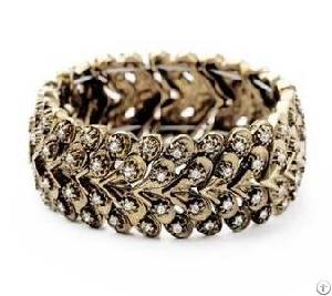 crystal bracelet womens gold bracelets bangle