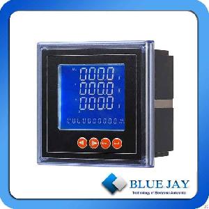 Lcd Display Electricity Energy Power Meter With Rs485 Modbus Port