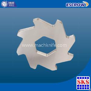 Plastic Bottle Shredder Knives / Shredder Blades Manufacture