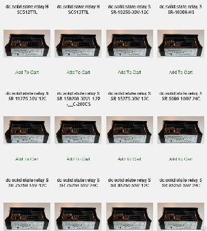Hot Sale Dc Solid State Relays