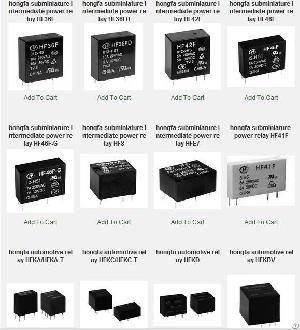 Sales All Models Of Hongfa Relays