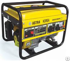 Portable Gasoline Generator Astra Korea Series Ast3700 Ast12500 Ast3800e Ast8000ew