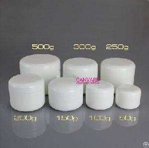 50g 100g 150g 200g 250g 300g 500g empty plastic cream jar