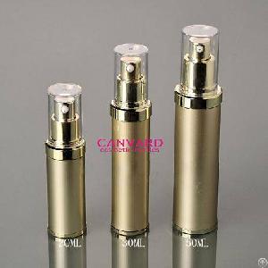 Gold 20ml, 30ml, 50ml High End Airless Pump Bottles