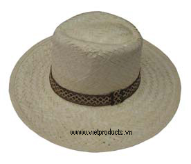 Cowboy Palm Leaf Hat No. 01539