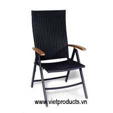 Pe Rattan Folding Chair No. 07621