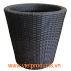 Pe Rattan Planter / Flower Pot No. 32905