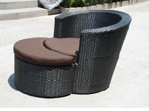 Synthetic Rattan Beach Chair