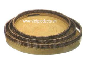 Vietnam Bamboo Tray No. 24324