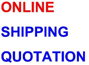 Online Shipping Quotation Freight Rate Ex China