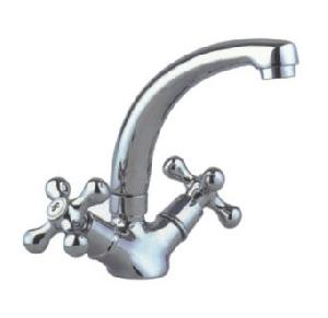 Two Handles Of Kitchen Faucet