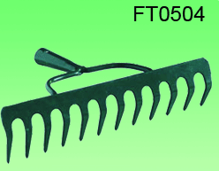 Rake With Many Tooth And 45# Steel Material