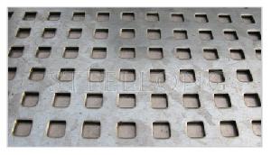 square hole perforated metal